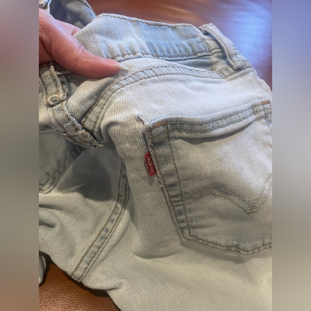 Levi's 511 Y2K comeback 2017 Light Blue Denim Jeans with Red Tab 30x30